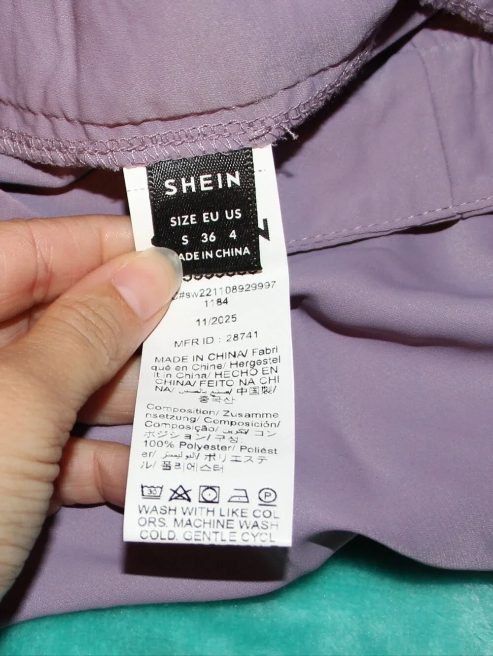 Women's Purple Maxi Skirt